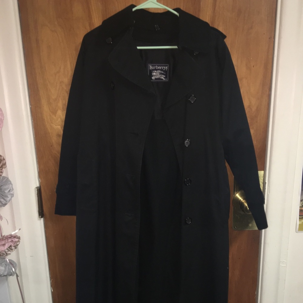 Burberry full length trench coat